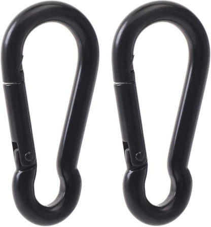 Carabiner Clips, 316 Stainless Steel Carabiner Clip, Heavy Duty Carabiner Hooks, Keychain Carabiners, Multi-Purpose Spring Snap Hook for Dog Leash, Outdoor Camping, Swing, Hammock