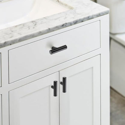 JOY DECOR 15 Pack Cabinet Knobs, Black Cabinet Handles, 2in Kitchen Cabient Knobs, Single Hole Drawer Knobs for Dresser Drawers