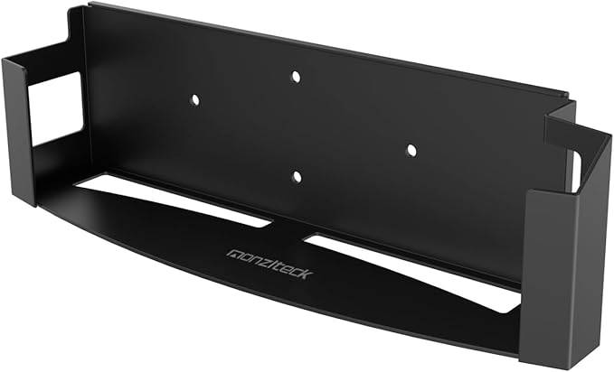 Monzlteck Wall Mount for PS3 Slim,Steel Mount Wall Holder Bracket for PlayStation 3(CECH 2000-2500),Space Saving,wp3-s