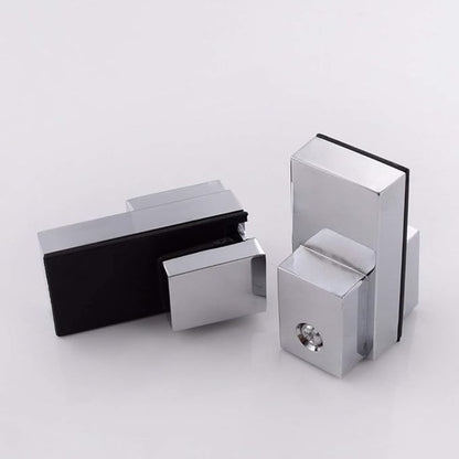 Wood/Glass Shelf Bracket for 0.2" to 0.6" Wood/Glass, Polished Chrome