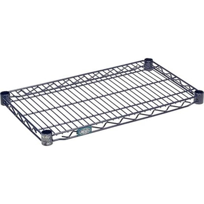 Nexel Nexelon Additional Wire Shelf for Wire Shelving Units, 600-800 lb Capacity, 14"W x 24"L, Blue
