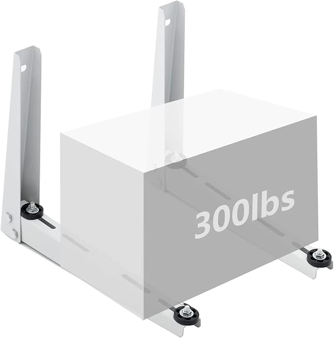 Mini Split Wall Mounting Bracket for Air Conditioner Heat Pump System Unit 7000-15000 BTU, Heavy Duty Foldable Support Bracket for for Ductless Mini Split, HVAC, Compressor