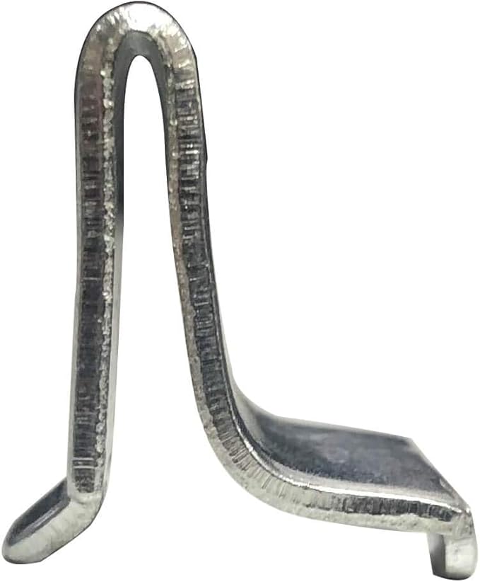 Bueyfolt Adjustable Steel Pilaster Shelf Support Clips -20 Pieces