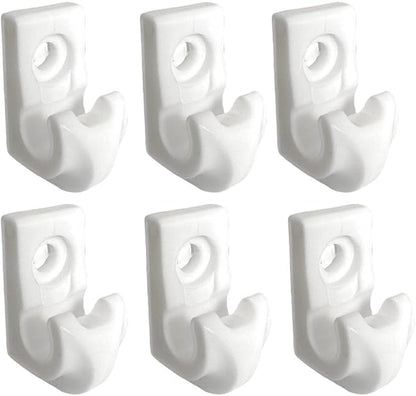 Wire Shelf Wall Clips, 20 Pcs Closet Shelves Clips, Closet Maid Shelf Clips, Down Wall Clip, Wire Shelf Brackets
