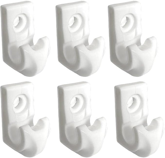 Wire Shelf Wall Clips, 20 Pcs Closet Shelves Clips, Closet Maid Shelf Clips, Down Wall Clip, Wire Shelf Brackets