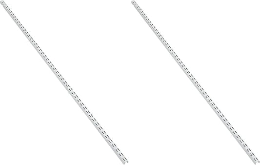 ClosetMaid 2800 ShelfTrack 12-Inch Standard, White (Pack of 2)