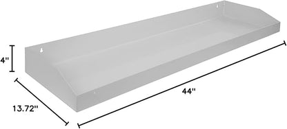 Buyers Products 1702920TRAY 47 Inch White Powder Coated Carbon Steel Tray for 96-Inch Topsider Truck Box, No Notches