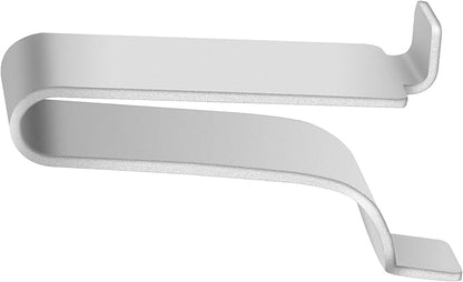 VEVOR Shelf Clips, 40 Pack, Adjustable Steel Pilaster Shelf Clips Support for Metal, Wood, Glass Shelves, Compatible with Wardrobes, Cabinets, Bookcases, Shoe Racks and Display Racks (Silver)