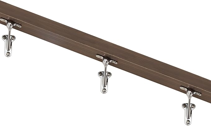 Triumph Hardware,3 Pack,3" Heavy Duty Handrail Bracket Polished Chrome,Stair Railing Bracket