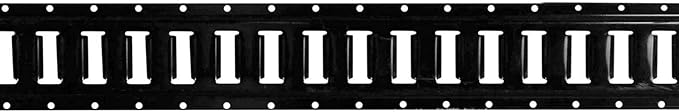 DC Cargo Mall E Track Tie-Down Kit - 11 Pieces: 4 ft Black Rails, E-Track Ratchet Straps, & E-Track Storage Bag