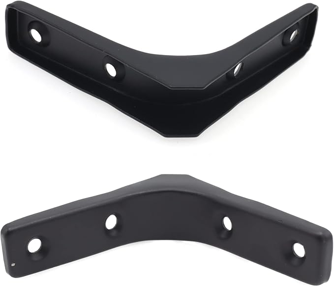 8pcs 3 Inch L Brackets, Heavy Duty Wall Mount Black L Corner Brackets Braces for Wood, Shelves, Cabinets, 90 Degree Triangle Shelf Support with Screws, Small Right Angle Bracket