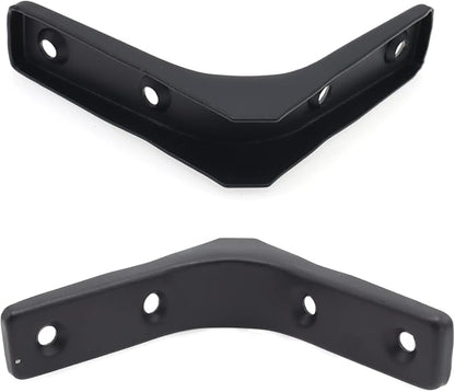 8pcs 3 Inch L Brackets, Heavy Duty Wall Mount Black L Corner Brackets Braces for Wood, Shelves, Cabinets, 90 Degree Triangle Shelf Support with Screws, Small Right Angle Bracket