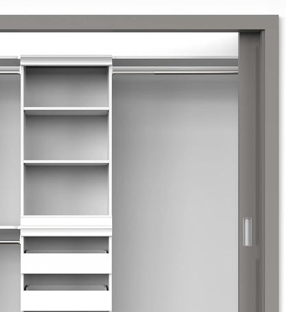 ClosetMaid Modular Closet Collection Shelf and Hang Rod Accessory Kit, 36-Inch Shelf and Hang Rod Kit
