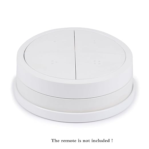 Ultra Slim Wall Holder for Philips Hue Light Switch Remote, UHOLDZU Aluminum Made Invisible Design Remote Control Holder for The Hue Dimmer Switch Wall Plate Replacement (for Tap Dial Switch, White)