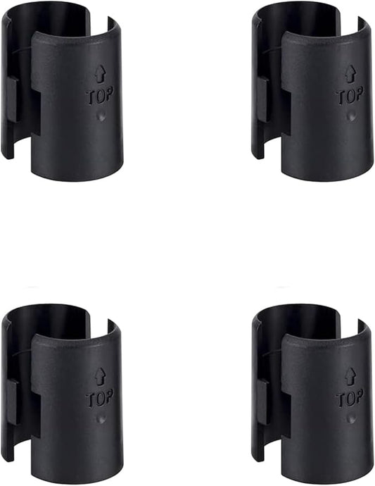 Wire Shelf Clips 8 Pack Wire Rack Lock Clip Replacements for 3/4 Inch Post Fit for Wire Shelving Sleeves System
