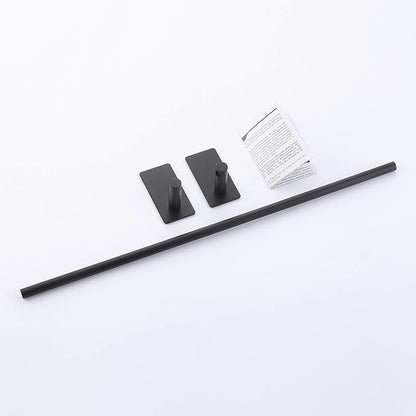 KES 20-Inch Towel Bar for Bathroom, Self Adhesive Hand Towel Holder No Drill Wall Mounted SUS 304 Stainless Steel Matte Black, A7000S50B-BK