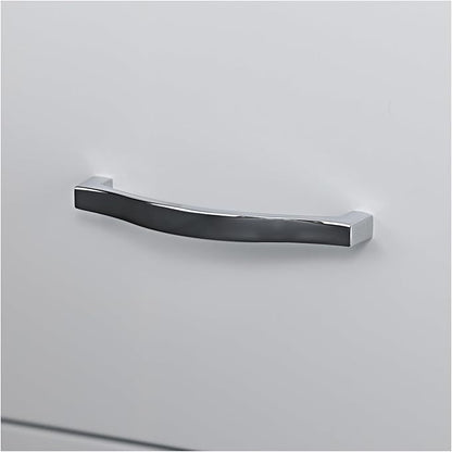 2 Drawer Locking Filing Cabinet | Pre-Assembled Steel Construction | Space-Saving Design is Perfect for Home and Small Office | Letter-Size | Assembled in North America