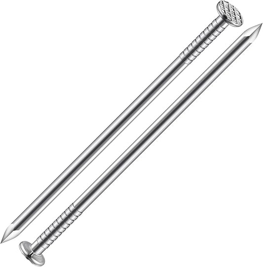 (40 pcs)3 inch Stainless Steel 304 Nails, Hanging Nails, Wall Nails, Dowels, Long Nails