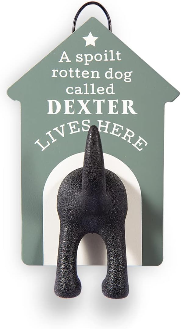 Personalised Dog Lead Hook (Dexter)