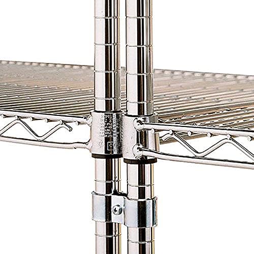 Metro 9994Z Post Clamp For Open-Wire Shelving, 1 Piece