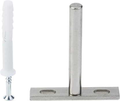 Antrader Floating Shelf Brackets, 3 inch Blind Shelf Supports (Small), Invisible Hanging Hardware Mounts for DIY Project Set of 4