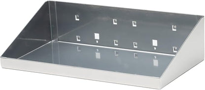 Triton Products LocBoard Shelf- 12inWx6inDx3inH Silver Model# 56126-SLV