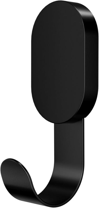 3M CLAW 25 lb. 2 Drywall Black Hooks & 2 Extra Picture Hangers, Heavyweight Hanging Solution for Backpacks, Jackets, Pictures and Room Decor, Cute Wall Hooks - 4 Pack