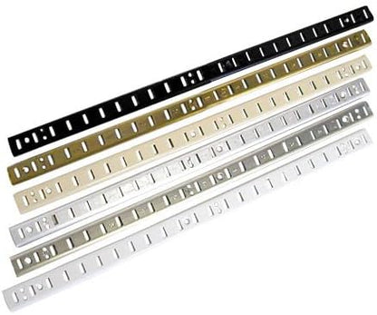 Knape & Vogt KV Aluminum Shelf Standard 72" Brass