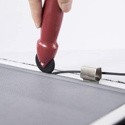 FLYZZZ Window Screen Spline, 0.175" x 100' Screen Spline, Round, Black, Suit for 0.173''-0.185'' Groove, Repair Rubber Cord for Replacing & Installing Window Door Patio Screens