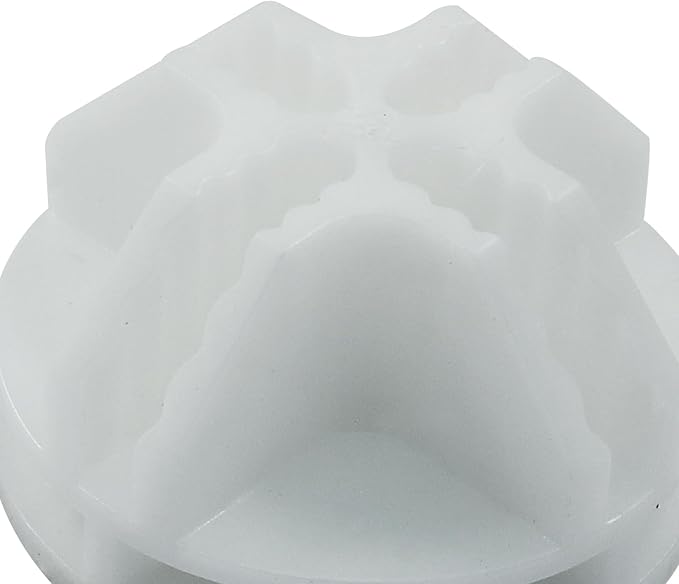 Hitefu 16 Pcs White Plastic Connector, 36mm Wire Grid Cube Organizer for Modular, Storage, Closet, Organizer, DIY