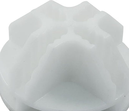 Hitefu 16 Pcs White Plastic Connector, 36mm Wire Grid Cube Organizer for Modular, Storage, Closet, Organizer, DIY