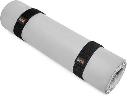 Adjustable Heavy-Duty Yoga Mat Strap - Elastic Bungee Wrap Organizer for Workout, Exercise, and Pilates Mat Storage