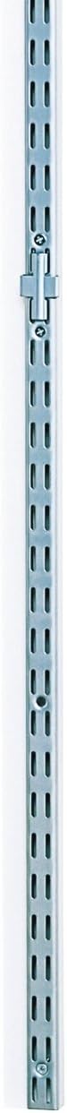 Rubbermaid FastTrack Garage Upright 25" with Extension, Satin Nickel, Extendable Mount for FastTrack Garage Rail, Garage/Home Organization System