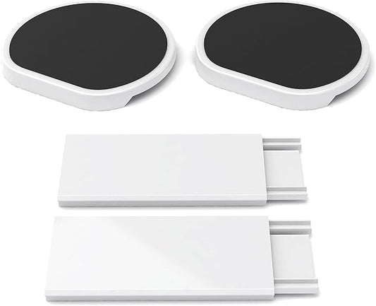 The Lazy Susan Revolution - Expansion Pack - Dark Gray - 2 Straight Tracks and 2 Trays. Does not Work Without the Lazy Susan Revolution Full Set (Sold Separately).