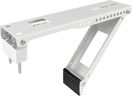 Window Air Conditioner Support Bracket , Window AC Bracket Light Duty,Universal AC Support Bracket Up to 165 lbs (Patent)