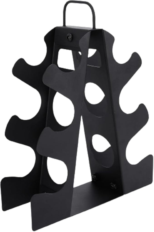 3-Tier | 4-Tier Dumbbell Rack for Dumbbells , A-Frame Weight Stand Only, Compact Space-Saving Design for Home Gym, Heavy-Duty Alloy Steel Organization Rack (Dumbbells Not Included ）