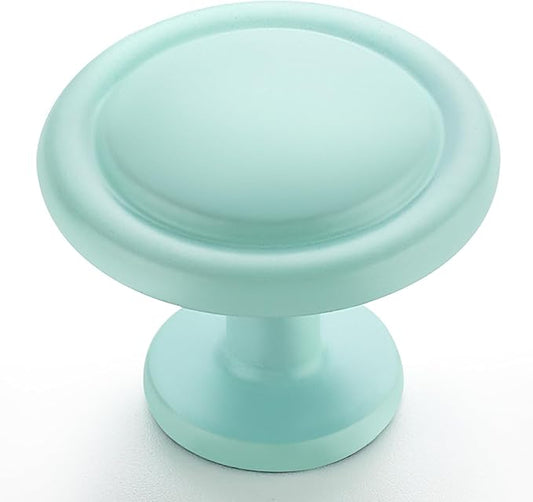 Ravinte 55 Pack 1-1/4 inch Kitchen Cabinet/Drawer/Dresser Knobs Green Zinc Drawer Pulls/Handles