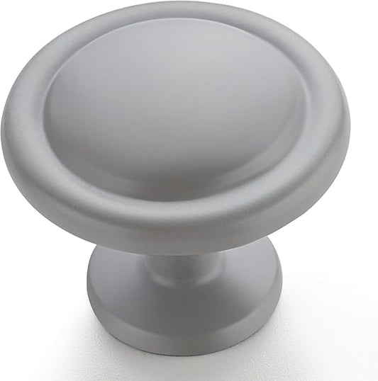 Ravinte 55 Pack 1-1/4 inch Kitchen Cabinet/Drawer/Dresser Knobs Grey Zinc Drawer Pulls/Handles