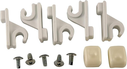 Schulte 1464666511 Adjustable Pole Clips and Caps