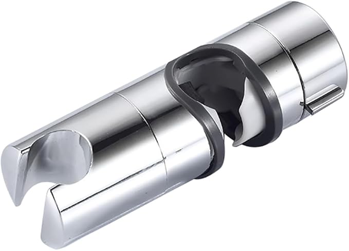 Kaxich Replacement Hand Shower Bracket for Slide Bar 19-25MM Adjustable Rail Shower Head Holder, Chrome Finished