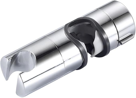 Kaxich Replacement Hand Shower Bracket for Slide Bar 19-25MM Adjustable Rail Shower Head Holder, Chrome Finished