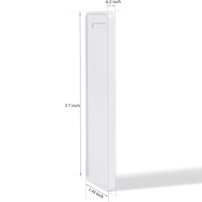 Ultra Slim Wall Holder for Philips Hue Light Dimmer Switch Remote V1, UHOLDZU Aluminum Invisible Remote Control Holder for The Hue Dimmer Switch Wall Plate Replacement (White)