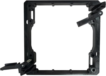 iMBAPrice LV2-1 Low Voltage Mounting Bracket, 2-Gang, 1-Pack | Dual Gang Wall Plate Bracket for Telephone, Network, HDMI, Coaxial & Speaker Cables | Low Voltage Mud Ring