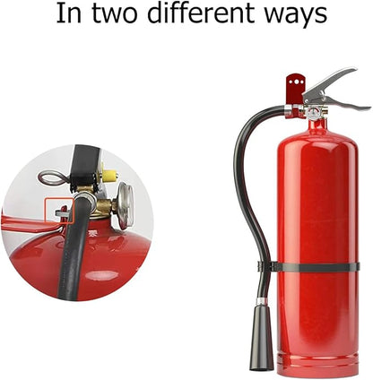 Fire Extinguisher Mount Wall Hook Bracket for Holding up to 20 lbs Extinguishers, Suited for Large and Small Dry Chemical and Water Extinguishers