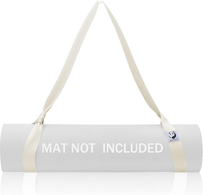 Slim Panda Yoga Mat Straps for Carrying, Adjustable Yoga Mat Carrier Sling Fits All Mats(Mat Not Included)