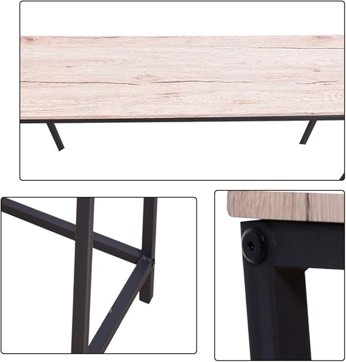 HOMERECOMMEND Console Table for Entryway Narrow Sofa Tables Rustic Narrow Entrance Table Front Door Console Table Accent Table for Living Room Entryway Corridor Hallway Natural Wood Color
