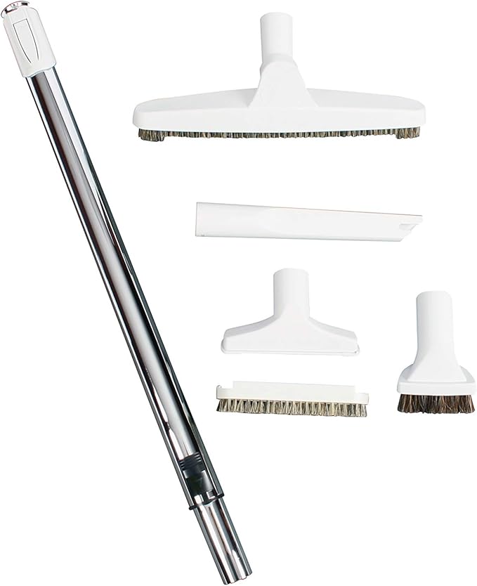 Cen-Tec Systems 93785 Premium Vacuum Attachment Kit Telescoping Wand, Gray