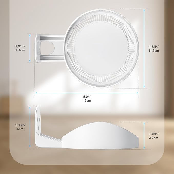 Wall Mount Bracket for TP-Link Deco X55/AX3000/X20/X50/X60/X4300 Pro/X5000/X5400 Pro/W3600/W4500/W6000 (3-Pack)