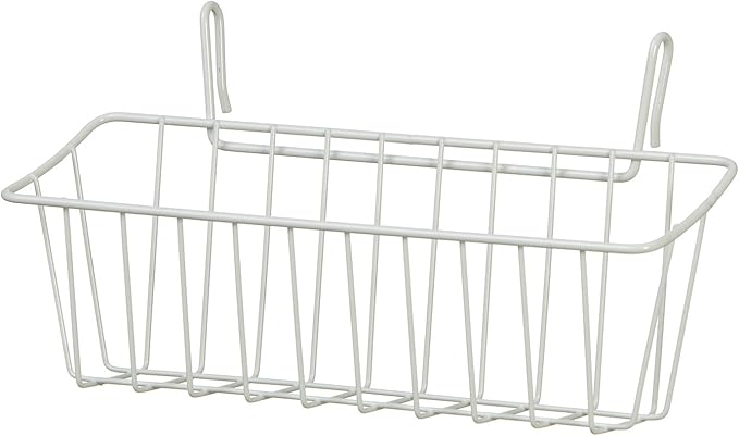 ClosetMaid 3937 Packet Pal Wire Shelf Storage Accessory, 2.586" D x 4.193" H x 8.287" W, White