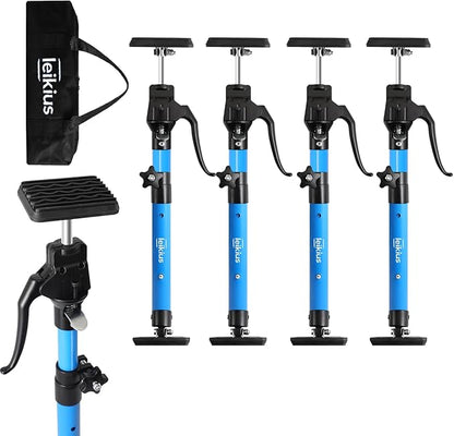 Aluminum Handle Cabinet Jack for Installing Cabinets 4PC,15.8-23.6 Inches 200LB Load Capacity Hand Support System,Premium Adjustable Cabinet Lift Jack&Support Pole,Perfect for DIY Enthusiasts